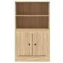 Sideboard aus Sonoma-Eichensperrholz, 60 x 35,5 x 103,5 cm von vidaXL, Sideboards - Ref: Foro24-816315, Preis: 87,18 €, Rabat...