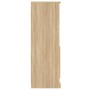 Aparador de madera contrachapada roble Sonoma 60x35,5x103,5 cm de vidaXL, Aparadores - Ref: Foro24-816315, Precio: 91,20 €, D...