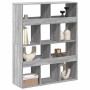 Separador de ambientes madera gris Sonoma 100x33x125,5 cm