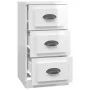 Glossy white plywood sideboard 36x35.5x67.5 cm by vidaXL, Sideboards - Ref: Foro24-816218, Price: 53,30 €, Discount: %