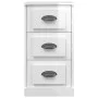 Glossy white plywood sideboard 36x35.5x67.5 cm by vidaXL, Sideboards - Ref: Foro24-816218, Price: 53,30 €, Discount: %