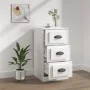 Glossy white plywood sideboard 36x35.5x67.5 cm by vidaXL, Sideboards - Ref: Foro24-816218, Price: 53,30 €, Discount: %