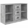 Aparador madera contrachapada gris hormigón 104,5x35,5x67,5 cm de vidaXL, Aparadores - Ref: Foro24-816236, Precio: 84,35 €, D...