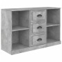 Betongraues Sperrholz-Sideboard 104,5 x 35,5 x 67,5 cm von vidaXL, Sideboards - Ref: Foro24-816236, Preis: 85,41 €, Rabatt: %