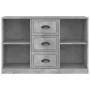 Aparador madera contrachapada gris hormigón 104,5x35,5x67,5 cm de vidaXL, Aparadores - Ref: Foro24-816236, Precio: 84,35 €, D...