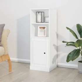 Hoher Schrank aus weißem Sperrholz 36x35,5x103,5 cm von vidaXL, Sideboards - Ref: Foro24-816320, Preis: 63,43 €, Rabatt: %