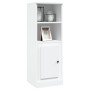Hoher Schrank aus weißem Sperrholz 36x35,5x103,5 cm von vidaXL, Sideboards - Ref: Foro24-816320, Preis: 64,93 €, Rabatt: %