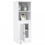 Hoher Schrank aus weißem Sperrholz 36x35,5x103,5 cm von vidaXL, Sideboards - Ref: Foro24-816320, Preis: 64,93 €, Rabatt: %