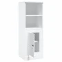 Hoher Schrank aus weißem Sperrholz 36x35,5x103,5 cm von vidaXL, Sideboards - Ref: Foro24-816320, Preis: 62,81 €, Rabatt: %