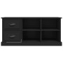 Schwarzer TV-Schrank aus Sperrholz, 102 x 35,5 x 47,5 cm von vidaXL, TV-Möbel - Ref: Foro24-816177, Preis: 67,37 €, Rabatt: %
