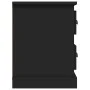Black plywood TV cabinet 102x35.5x47.5 cm by vidaXL, TV Furniture - Ref: Foro24-816177, Price: 66,65 €, Discount: %