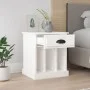 Mesitas de noche 2 unidades blanco brillante 43x36x50 cm de vidaXL, Mesitas de noche - Ref: Foro24-816349, Precio: 63,21 €, D...