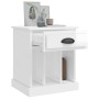Nachttische 2 Einheiten glänzend weiß 43x36x50 cm von vidaXL, Nachttische - Ref: Foro24-816349, Preis: 75,12 €, Rabatt: %