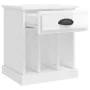 Mesitas de noche 2 unidades blanco brillante 43x36x50 cm de vidaXL, Mesitas de noche - Ref: Foro24-816349, Precio: 63,21 €, D...