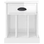 Nightstands 2 units glossy white 43x36x50 cm by vidaXL, Nightstands - Ref: Foro24-816349, Price: 63,21 €, Discount: %
