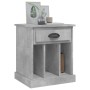 Betongrauer Nachttisch 43x36x50 cm von vidaXL, Nachttische - Ref: Foro24-816352, Preis: 36,00 €, Rabatt: %