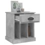 Betongrauer Nachttisch 43x36x50 cm von vidaXL, Nachttische - Ref: Foro24-816352, Preis: 36,00 €, Rabatt: %
