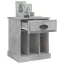Concrete gray bedside table 43x36x50 cm by vidaXL, Nightstands - Ref: Foro24-816352, Price: 32,09 €, Discount: %