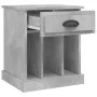 Concrete gray bedside table 43x36x50 cm by vidaXL, Nightstands - Ref: Foro24-816352, Price: 32,09 €, Discount: %