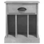 Concrete gray bedside table 43x36x50 cm by vidaXL, Nightstands - Ref: Foro24-816352, Price: 32,09 €, Discount: %