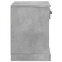 Betongrauer Nachttisch 43x36x50 cm von vidaXL, Nachttische - Ref: Foro24-816352, Preis: 36,00 €, Rabatt: %