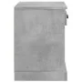 Concrete gray bedside table 43x36x50 cm by vidaXL, Nightstands - Ref: Foro24-816352, Price: 32,09 €, Discount: %