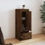 Tall oak brown plywood sideboard 36x35.5x103.5cm by vidaXL, Sideboards - Ref: Foro24-816311, Price: 73,08 €, Discount: %