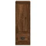 Tall oak brown plywood sideboard 36x35.5x103.5cm by vidaXL, Sideboards - Ref: Foro24-816311, Price: 73,08 €, Discount: %