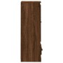 Aparador alto madera contrachapada roble marrón 36x35,5x103,5cm de vidaXL, Aparadores - Ref: Foro24-816311, Precio: 77,20 €
