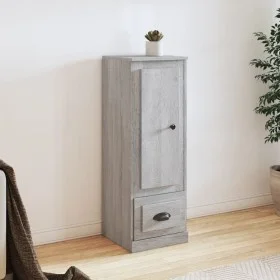 Hohes Sonoma-Sideboard aus grauem Sperrholz, 36 x 35,5 x 103,5 cm von vidaXL, Sideboards - Ref: Foro24-816310, Preis: 81,52 €...