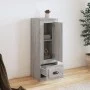 Hohes Sonoma-Sideboard aus grauem Sperrholz, 36 x 35,5 x 103,5 cm von vidaXL, Sideboards - Ref: Foro24-816310, Preis: 81,52 €...