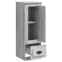 Aparador alto madera contrachapada gris Sonoma 36x35,5x103,5 cm de vidaXL, Aparadores - Ref: Foro24-816310, Precio: 81,52 €, ...
