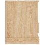 TV-Schrank aus Sonoma-Eichensperrholz, 93 x 35,5 x 45 cm von vidaXL, TV-Möbel - Ref: Foro24-816467, Preis: 60,38 €, Rabatt: %
