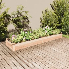 Flowerbed planter with solid fir wood lining 240x60x25 cm by vidaXL, Pots and planters - Ref: Foro24-364298, Price: 94,03 €, ...