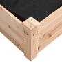 Flowerbed planter with solid fir wood lining 240x60x25 cm by vidaXL, Pots and planters - Ref: Foro24-364298, Price: 94,03 €, ...
