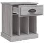 Mesitas de noche 2 unidades gris Sonoma 43x36x50 cm de vidaXL, Mesitas de noche - Ref: Foro24-816357, Precio: 66,79 €, Descue...