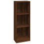 3-tier oak brown plywood shelf 40x24x109 cm by vidaXL, Bookcases and shelves - Ref: Foro24-819256, Price: 40,60 €, Discount: %