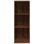 3-stufiges Regal aus braunem Eichensperrholz, 40 x 24 x 109 cm von vidaXL, Bücherregale und Regale - Ref: Foro24-819256, Prei...
