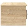 Mesita de noche de pared color roble Sonoma 41,5x36x28 cm de vidaXL, Mesitas de noche - Ref: Foro24-816382, Precio: 36,12 €, ...