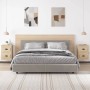 Wall bedside table 2 pcs Sonoma oak color 41.5x36x53 cm by vidaXL, Nightstands - Ref: Foro24-816399, Price: 78,73 €, Discount: %