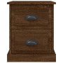 Nachttisch aus braunem Eichensperrholz, 39 x 39 x 47,5 cm von vidaXL, Nachttische - Ref: Foro24-816158, Preis: 45,24 €, Rabat...