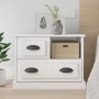 Glänzend weißer Nachttisch 60x39x45 cm von vidaXL, Nachttische - Ref: Foro24-816362, Preis: 63,17 €, Rabatt: %