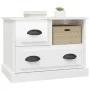 Glossy white nightstand 60x39x45 cm by vidaXL, Nightstands - Ref: Foro24-816362, Price: 62,39 €, Discount: %