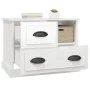 Glossy white nightstand 60x39x45 cm by vidaXL, Nightstands - Ref: Foro24-816362, Price: 62,39 €, Discount: %
