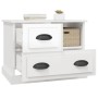 Glänzend weißer Nachttisch 60x39x45 cm von vidaXL, Nachttische - Ref: Foro24-816362, Preis: 63,17 €, Rabatt: %