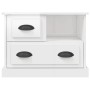 Glänzend weißer Nachttisch 60x39x45 cm von vidaXL, Nachttische - Ref: Foro24-816362, Preis: 63,17 €, Rabatt: %