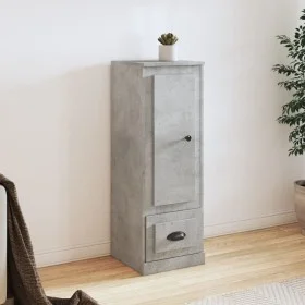 Concrete gray plywood sideboard 36x35.5x103.5 cm by vidaXL, Sideboards - Ref: Foro24-816308, Price: 65,87 €, Discount: %