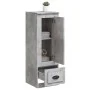 Aparador madera contrachapada gris hormigón 36x35,5x103,5 cm de vidaXL, Aparadores - Ref: Foro24-816308, Precio: 65,87 €, Des...