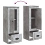 Aparador madera contrachapada gris hormigón 36x35,5x103,5 cm de vidaXL, Aparadores - Ref: Foro24-816308, Precio: 66,60 €, Des...