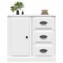 Sideboard aus weißem Sperrholz 70x35,5x67,5 cm von vidaXL, Sideboards - Ref: Foro24-816192, Preis: 105,72 €, Rabatt: %